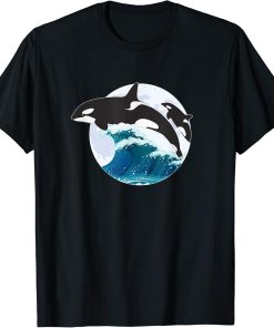 Orca Whale Squad Family Sea Animal Wildlife Boys & Girls T-Shirt