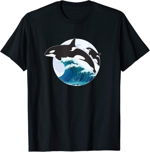 Orca Whale Squad Family Sea Animal Wildlife Boys & Girls T-Shirt